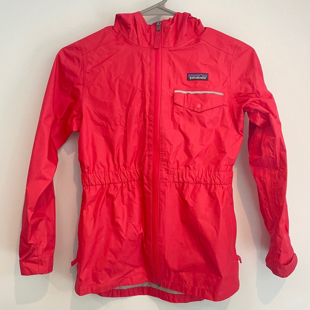 Patagonia Kids’ Torrentshell Rain Jacket Sierra Pink size 10 *see description*
